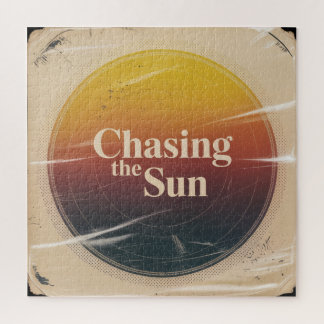 Chasing The Sun Jigsaw Puzzle