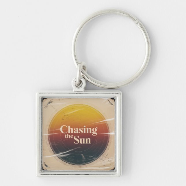 Chasing The Sun Key Ring (Front)