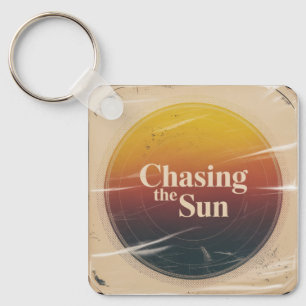 Chasing The Sun Key Ring