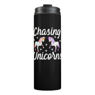 Chasing Unicorns Magical Long Sleeve T-Shirt Thermal Tumbler