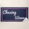 Chasing Waves Navy and Pink Beach Towel