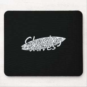 Chasing Waves Surfing Water Sports Mouse Pad