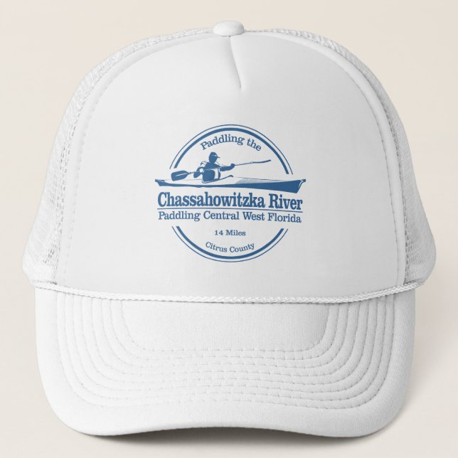 Chassahowitzka River (SK) Trucker Hat (Front)