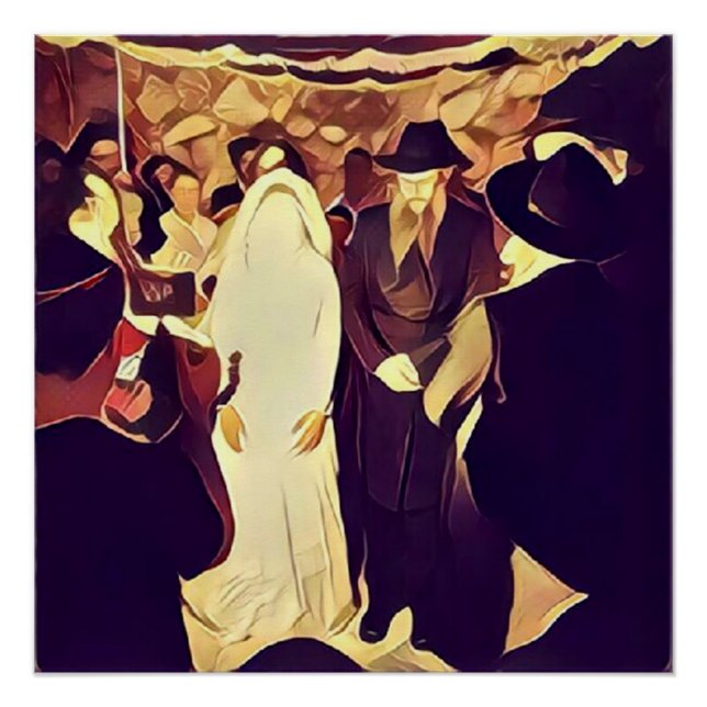 CHassidic Wedding Poster (Front)