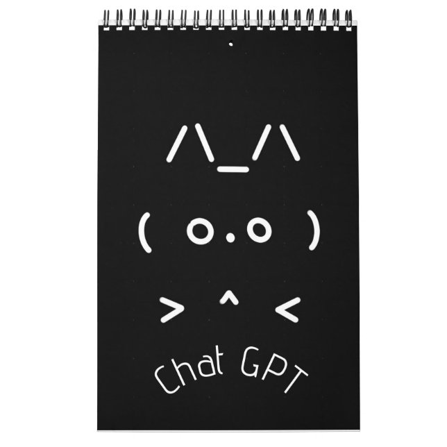Chat GPT AI-Inspired Agenda Calendar 2 - Colour (Cover)