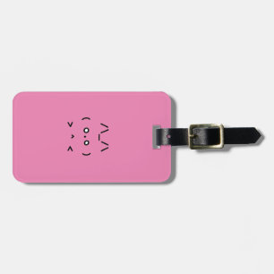 Chat GPT The Travelling Tech Luggage Tag Pink