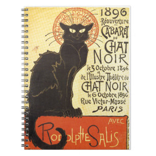 Chat Noir - Black Cat Notebook