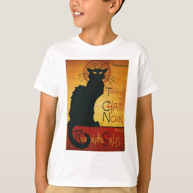 Chat Noir - Black Cat T-Shirt (Front)