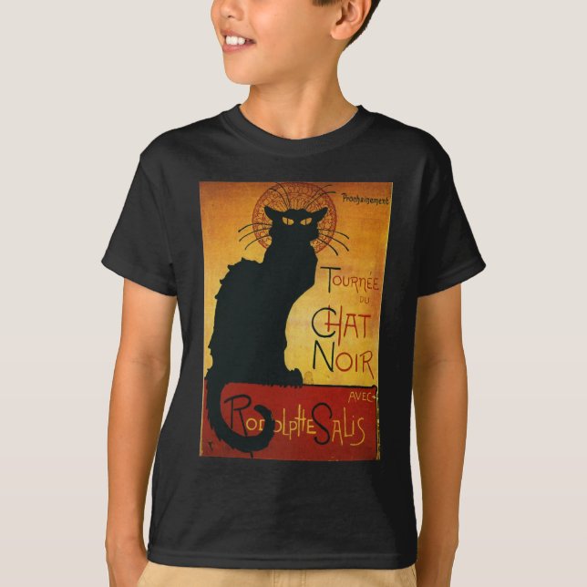 Chat Noir - Black Cat T-Shirt (Front)