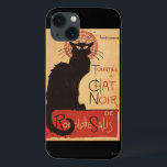 Chat Noir Cabaret Troupe Black Cat Promo Poster iPhone 13 Case<br><div class="desc">Montmarte,  France - Chat Noir Cabaret Troupe Black Cat Promo Poster - Montmarte,  France  was created in 1896. This image depicts scenes from Montmarte,  France.</div>