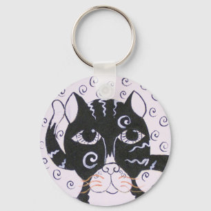 Chat  Noir Key Ring