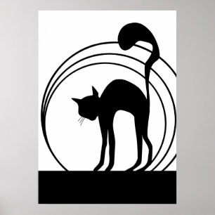 chat noir poster