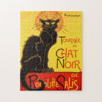 Chat Noir vintage Retro Belle Epoque Vintage Cat