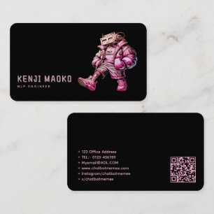 🤖Chatbot Developer Conversational AI Engineer NLP Business Card