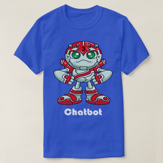 Chatbot Robot 2 T-Shirt (Design Front)