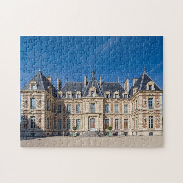 Chateau and parc de Sceaux in summer - France Jigsaw Puzzle (Horizontal)