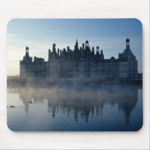 Chateau Chambord at dawn, Loir-et-Cher, Loire Mouse Pad