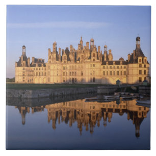 Chateau Chambord, Loire Valley, France Ceramic Tile