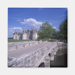 Chateau Chambord, Loire Valley, France Magnet