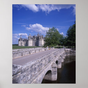 Chateau Chambord, Loire Valley, France Poster