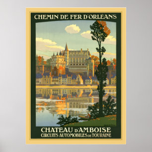Chateau d'Amboise Poster