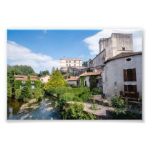 Château de Bourdeilles and Dronne River, Dordogne