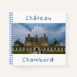Château de Chambord Castle Architecture France Notebook