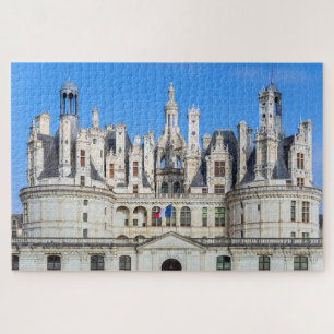 Chateau de Chambord in the Loire Valley - France Jigsaw Puzzle