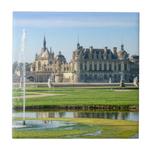 Chateau de Chantilly and Le Notre Garden - France Ceramic Tile