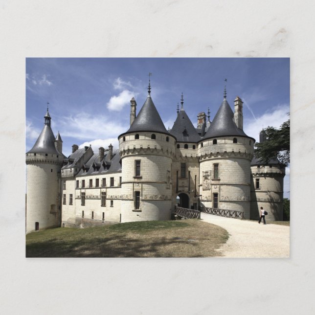 Chateau de Chaumont-Sur-Loire. Postcard (Front)