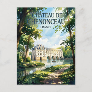 Château de Chenonceau France Postcard