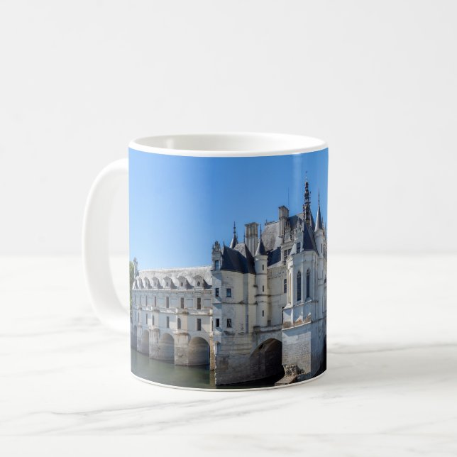 Chateau de Chenonceau in the Loire Valley - France Coffee Mug (Front Left)