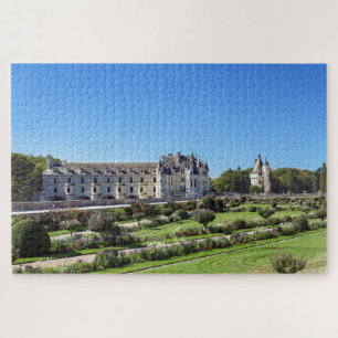 Chateau de Chenonceau in the Loire Valley - France Jigsaw Puzzle
