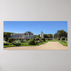 Chateau de Chenonceau in the Loire Valley - France Poster