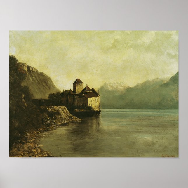 Chateau de Chillon, 1874 Poster (Front)