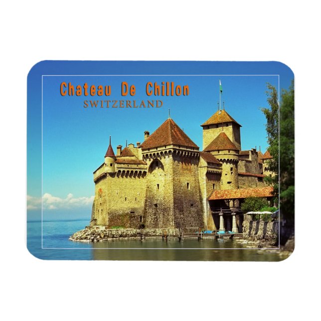 Château de Chillon Magnet (Horizontal)