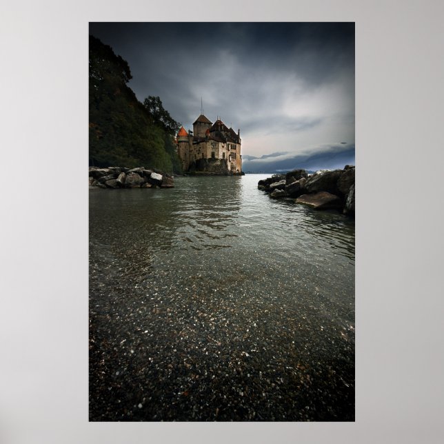 Chateau de Chillon Poster (Front)