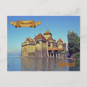 Chateau de Chillon, Switzerland Postcard