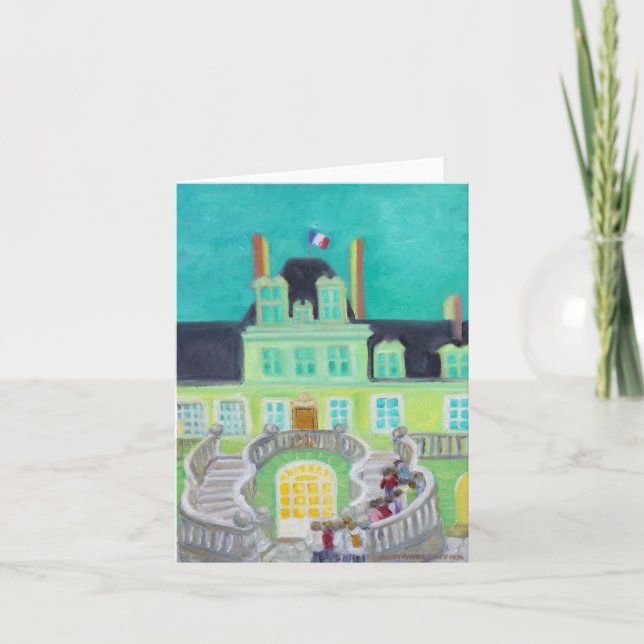 Chateau de Fontainebleau Fantasy Card (Front)