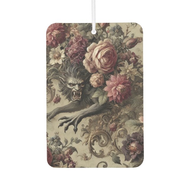 Château des Loups – Gothic Baroque Werewolf  Car Air Freshener (Front)