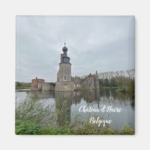 Château d'Havré in Belgium travel Magnet