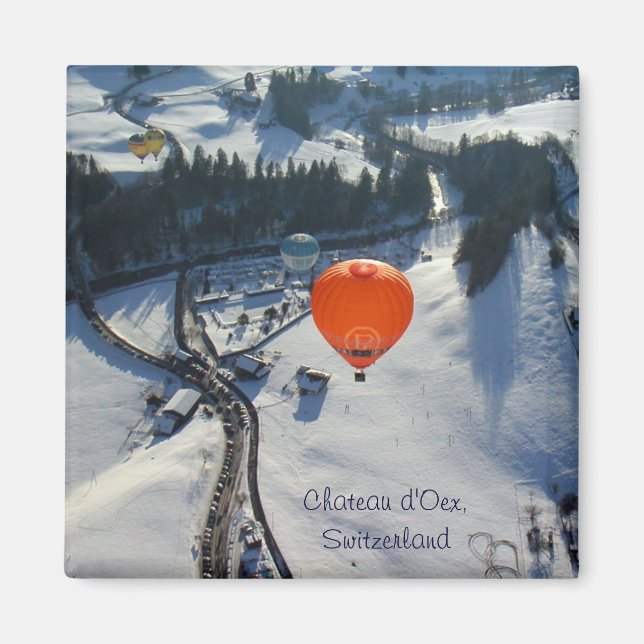 Chateau d'Oex Magnet (Front)