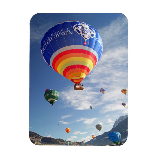 Château d'Oex - magnet (Vertical)