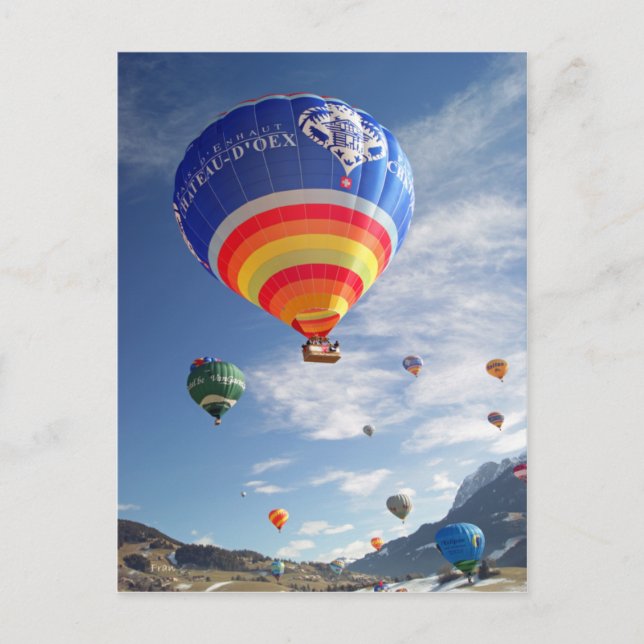 Château d'Oex Postcard (Front)