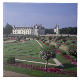 Chateau du Chenonceau, Loire Valley, Ceramic Tile