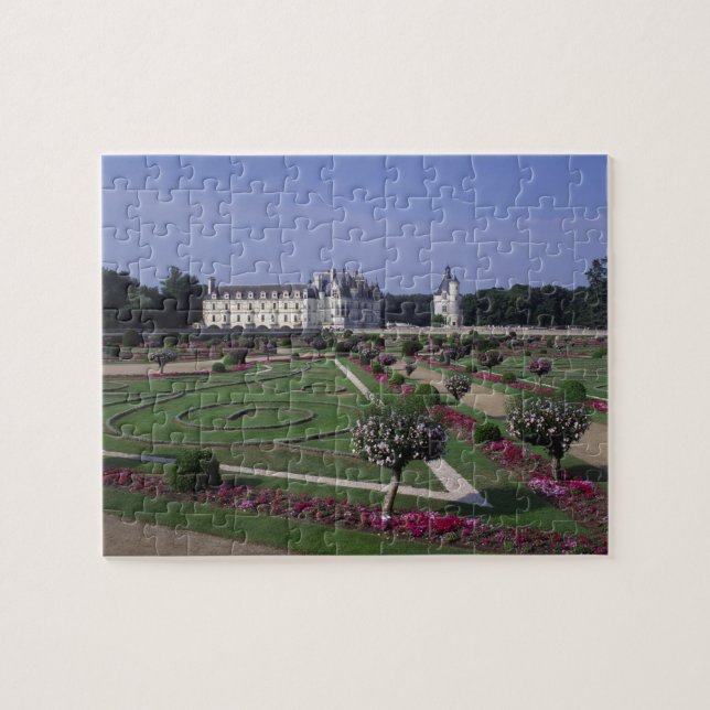 Chateau du Chenonceau, Loire Valley, Jigsaw Puzzle (Horizontal)