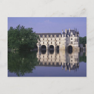 Chateau du Chenonceau, Loire Valley, Postcard