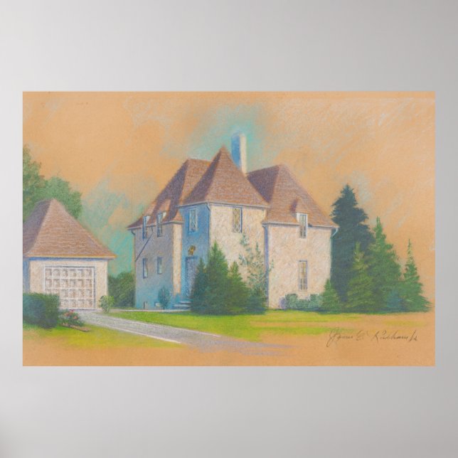 Chateau Fleur-de-Lis – Kulhanek (1969) Poster (Front)