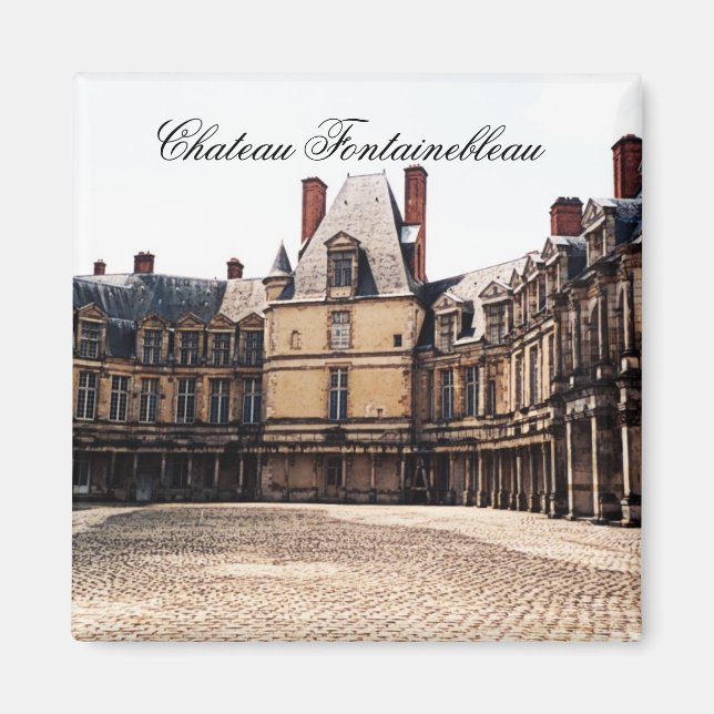 Chateau Fontainebleau, france Magnet (Front)