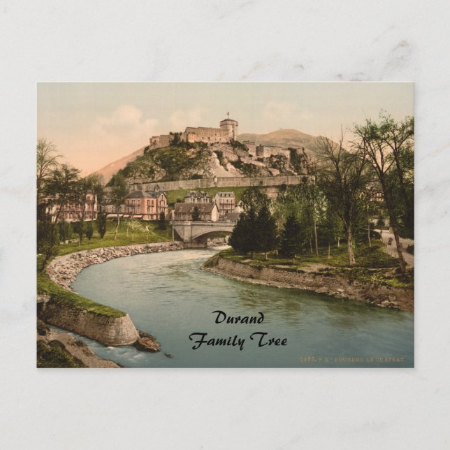 Château Fort de Lourdes, Lourdes, France Postcard (Front)